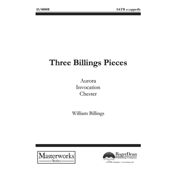 Three Billings Pieces