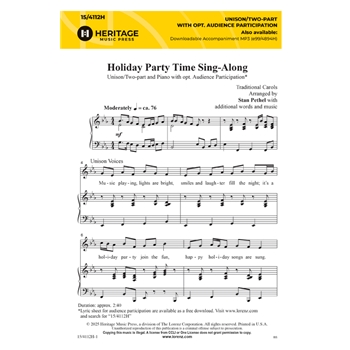 Holiday Party Time Sing-Along