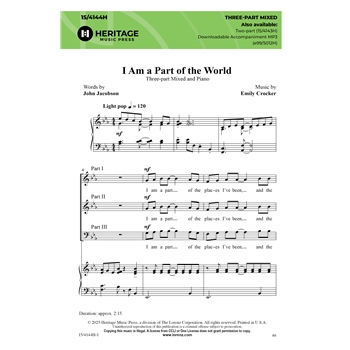 I Am a Part of the World