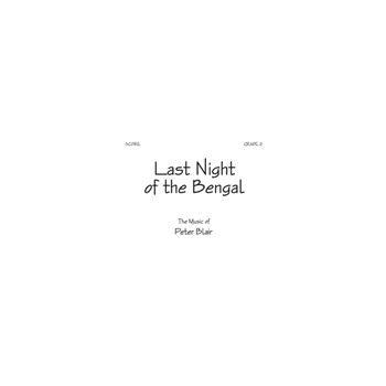 Last Night of the Bengal - Score