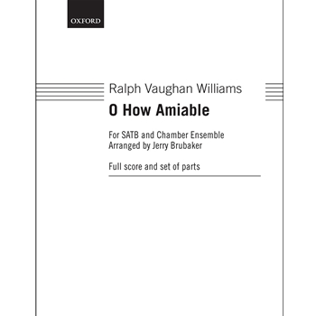 O how amiableFull score and set of parts - brass version