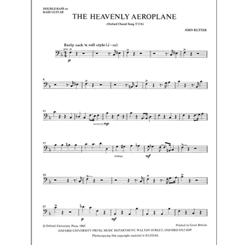 The heavenly aeroplane