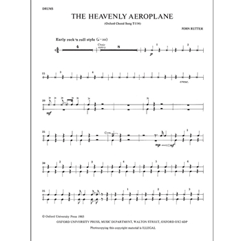 The heavenly aeroplane