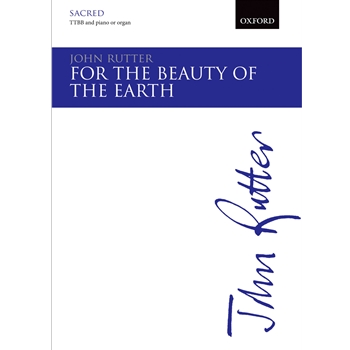 For the beauty of the earth
