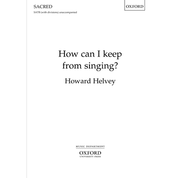 How can I keep from singing