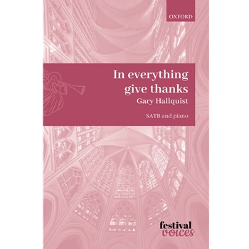 In everything give thanks