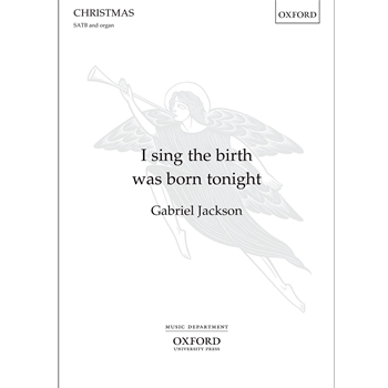 I sing the birth was born tonight