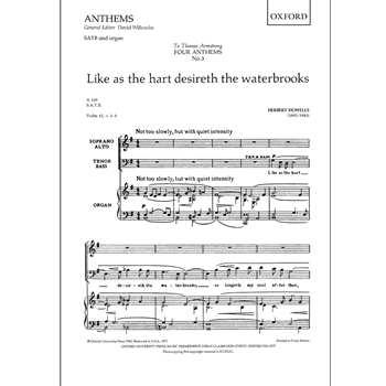 Like As The Hart Desireth The Waterbrook