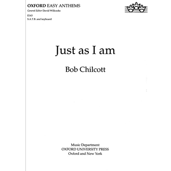 Just as I amVocal score
