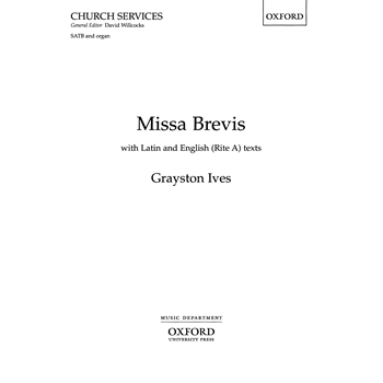Missa BrevisVocal score