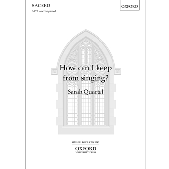 How Can I Keep From Singing