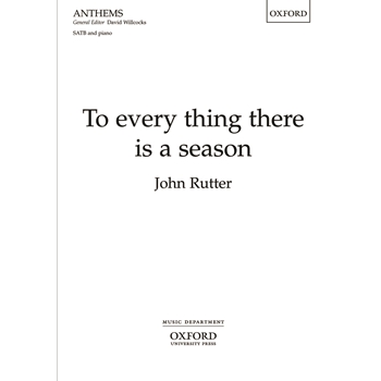To Every Thing There Is A Season