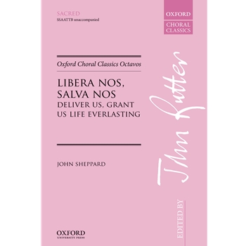 Libera nos, salva nos (Deliver us, grant us life everlasting)Vocal score