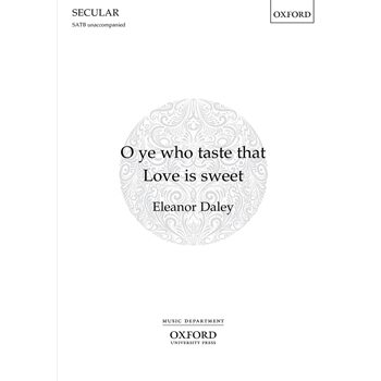 O ye who taste that Love is sweet