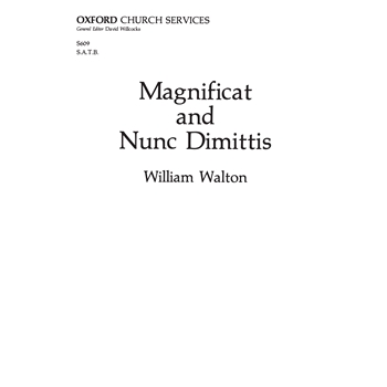 Magnificat and Nunc Dimittis