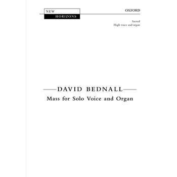 Mass for Solo Voice and Organ
