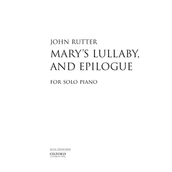 Mary's Lullaby (with Epilogue)