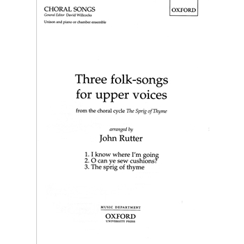 3 Folk Songs For Upper Voices