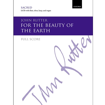 For the beauty of the earth
