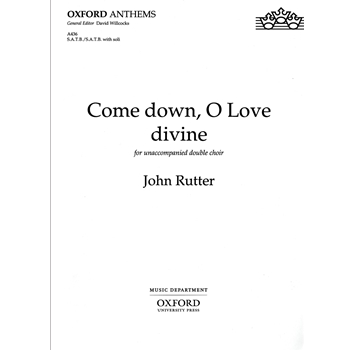 Come down, O Love divineVocal score