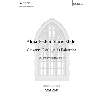 Alma Redemptoris MaterVocal score