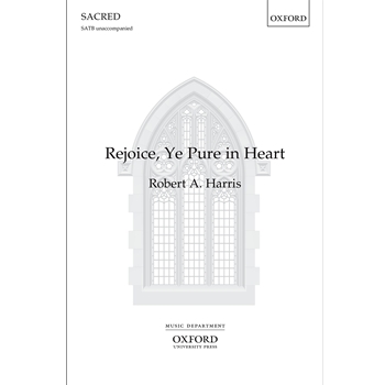 Rejoice, ye pure in heart