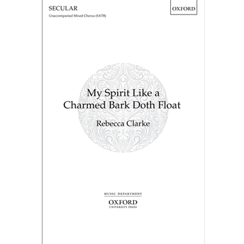 My spirit like a charmed bark doth float