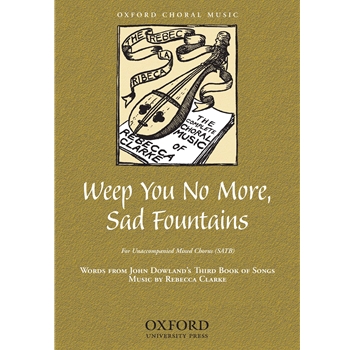 Weep you no more, sad fountains