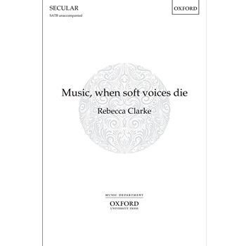 Music, when soft voices die