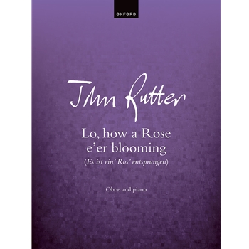Lo, how a Rose e'er bloomingOboe and piano