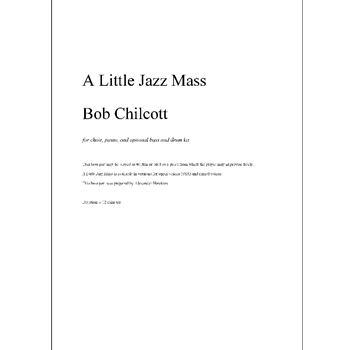 A Little Jazz Mass