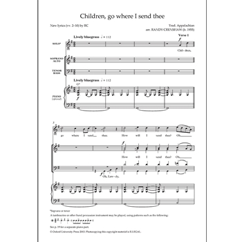 Children, go where I send thee