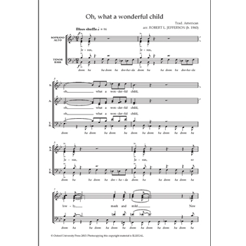 Oh, what a wonderful child