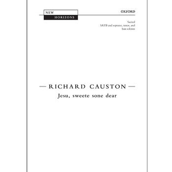 Jesu, sweete sone dearVocal score