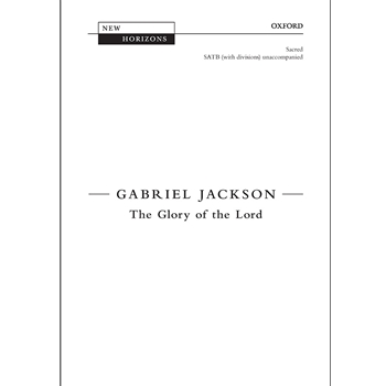 The Glory of the LordVocal score