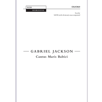 Cantus Maris BalticiVocal score