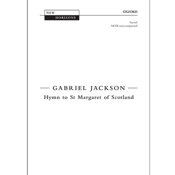 Hymn to St Margaret of ScotlandVocal score