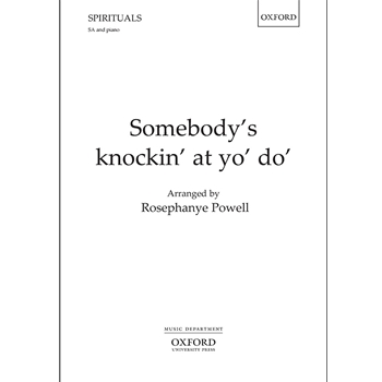 Somebody's knockin' at yo' do'