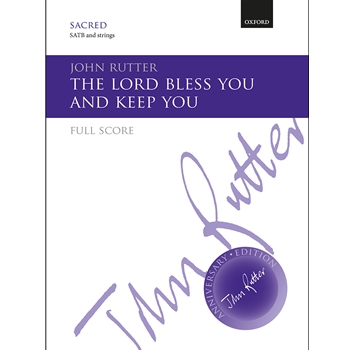 The Lord Bless You and Keep You (Full Score for SATB and SA Men versions)