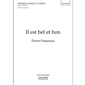 Il est bel et bonVocal score