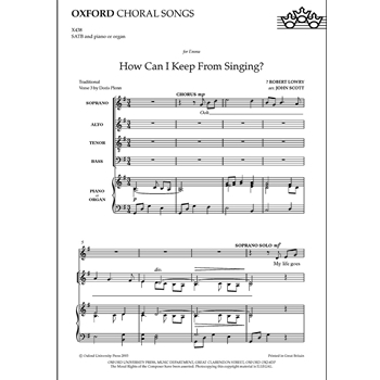 How Can I Keep From Singing