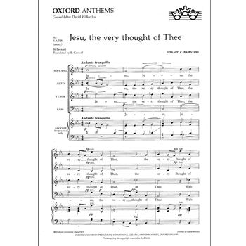 Jesu, the very thought of Thee