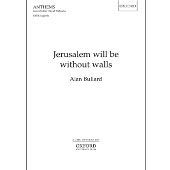 Jerusalem will be without wallsVocal score