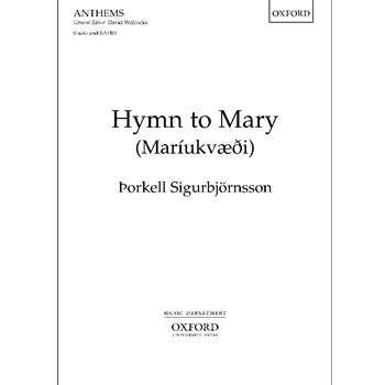 Hymn to Mary (Mariukvaedi)Vocal score