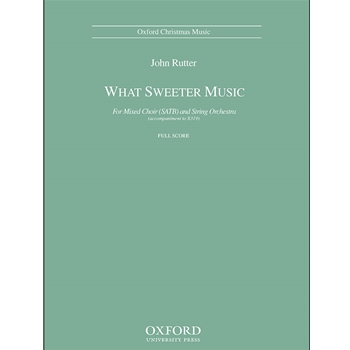 What Sweeter Music