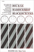 Bourne Barbershop Blockbusters for TTBB Collection