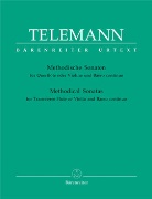12 Methodical Sonatas by Telemann Georg Philipp - Fl and Bass Only - for Flute Solo