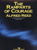 Ramparts Of Courage The by Reed Alfred for Concert Band