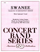 Swanee by Gershwin George - Holcombe Bill - for Concert Band