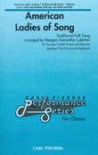American Ladies Of Song by - Coleman Meegan - for SA and Piano